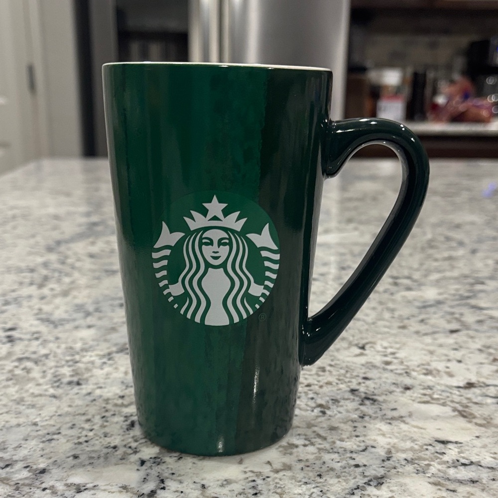 Starbucks Green/Red/Multi Coffee Mug 2021 -16 oz